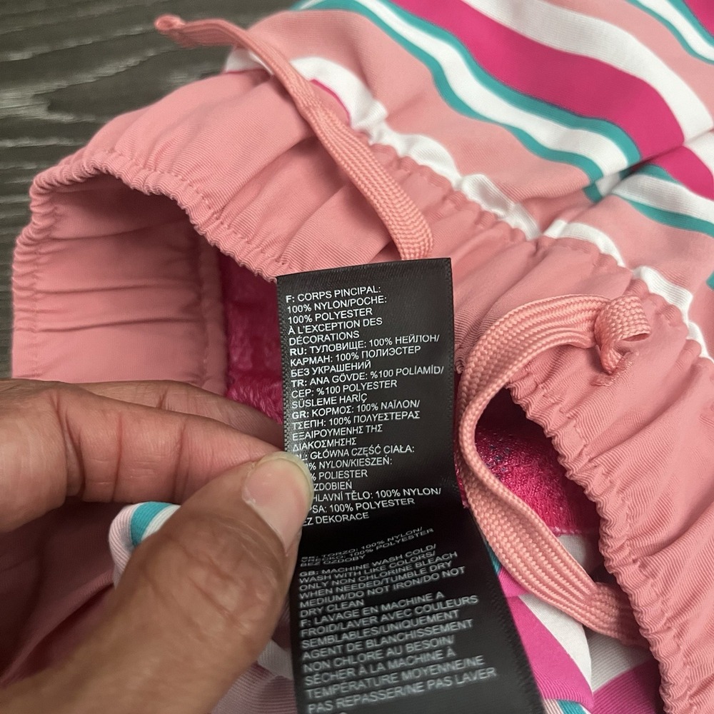 The‎ North Face Class V Shorts Women's Size Small Striped Flashdry Pink Gorpcore - Picture 8 of 8